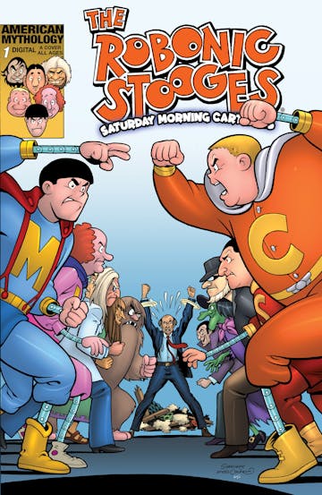 Product cover for Robonic Stooges Saturday Morning Cartoons #1