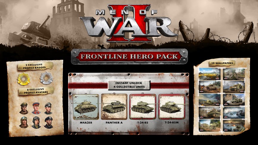 Men of War II - Frontline Hero Pack DLC