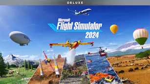 Product cover for Microsoft Flight Simulator 2024 - Deluxe Edition