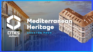 Product cover for Cities: Skylines II - Creator Pack: Mediterranean Heritage - DLC