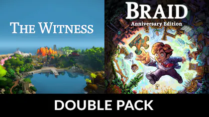 Product cover for The Witness & Braid: Anniversary Double Pack