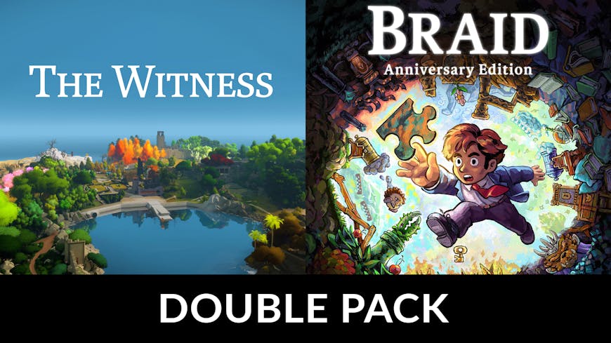 Product cover for The Witness & Braid: Anniversary Double Pack