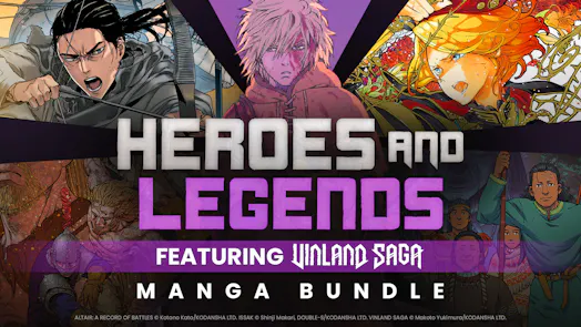 Heroes and Legends Featuring Vinland Saga Manga Bundle