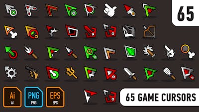 65 game cursors