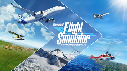 Product cover for Microsoft Flight Simulator (2020) 40th Anniversary Edition