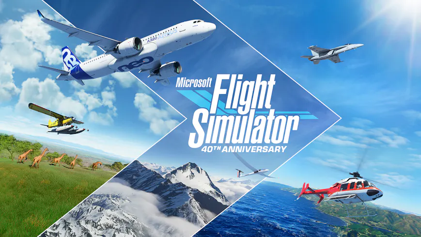 Product cover for Microsoft Flight Simulator (2020) 40th Anniversary Edition