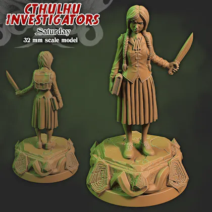 Saturday - Cthulhu Investigators