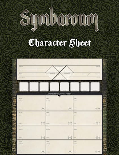 Symbaroum - Character Sheet