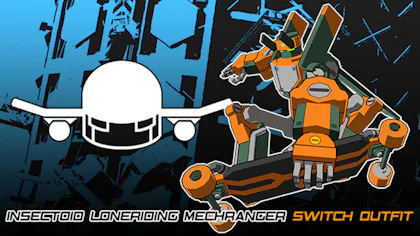 Product cover for Lethal League Blaze - Insectoid Loneriding Mechranger outfit for Switch - DLC