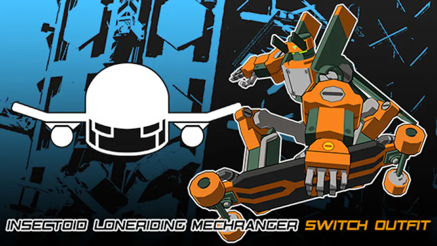 Product cover for Lethal League Blaze - Insectoid Loneriding Mechranger outfit for Switch