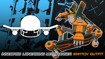 Product cover for Lethal League Blaze - Insectoid Loneriding Mechranger outfit for Switch - DLC