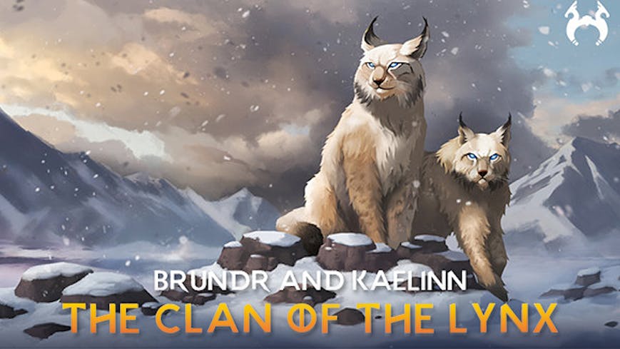 Northgard - Brundr & Kaelinn, Clan of the Lynx