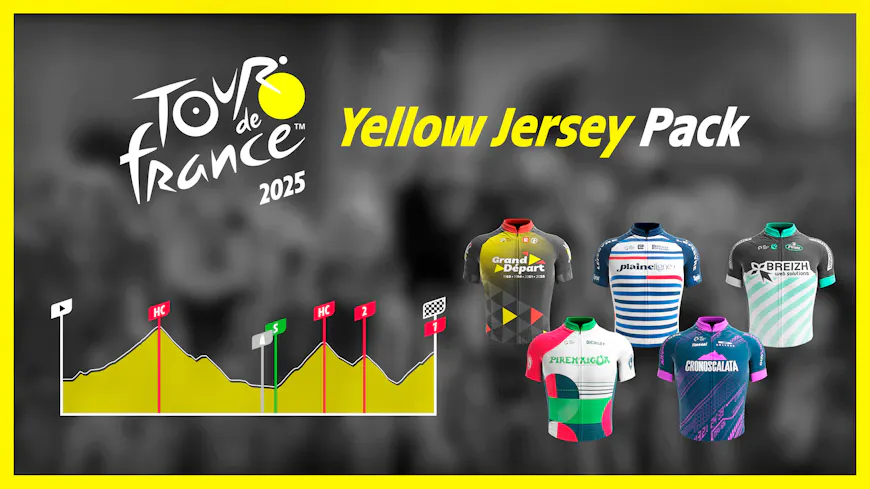 Product cover for Tour de France 2025 - Yellow Jersey Pack
