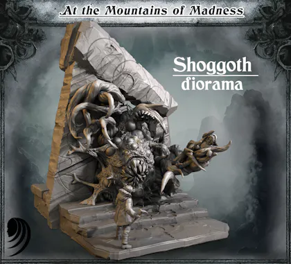 Shoggoth Diorama - At the Mountains of Madness