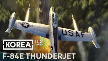 Korea. IL2 Series: F-84E Thunderjet Collectors Plane