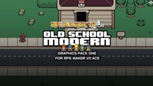 Product cover for RPG Maker VX Ace: Old School Graphics Resource Pack DLC