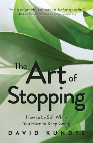 The Art of Stopping: How to Be Still When You Have to Keep Going!