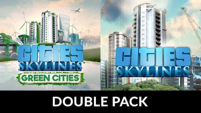 Cities Skylines + Green Cities DLC Double Pack