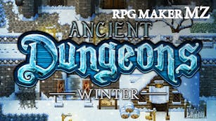 Product cover for RPG Maker MZ - Ancient Dungeons: Winter for MZ - DLC