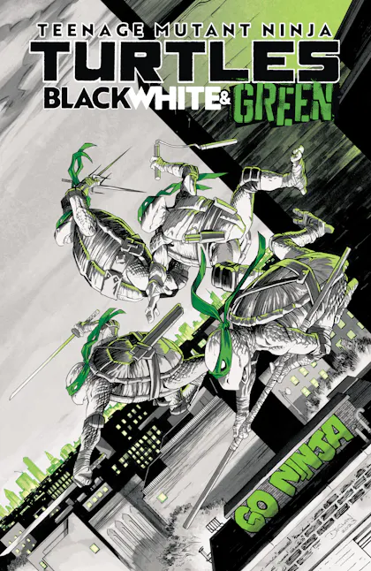 Teenage Mutant Ninja Turtles: Black, White, and Green