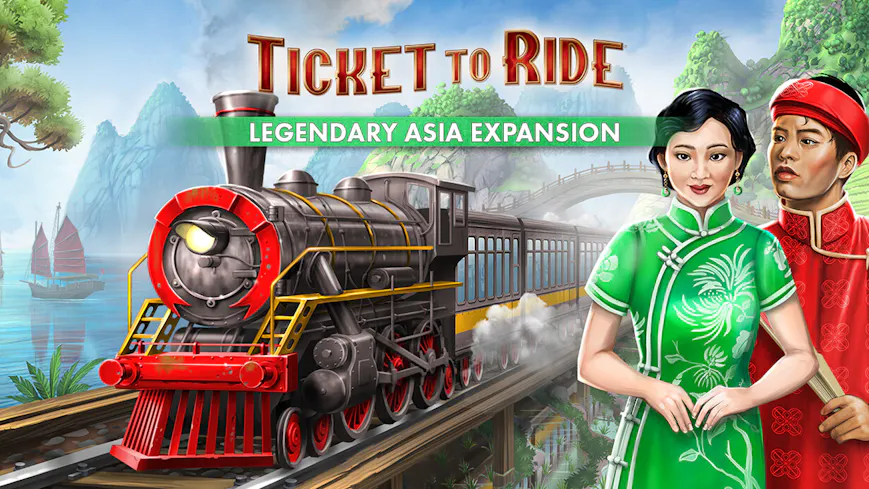 Product cover for Ticket to Ride®: Legendary Asia Expansion