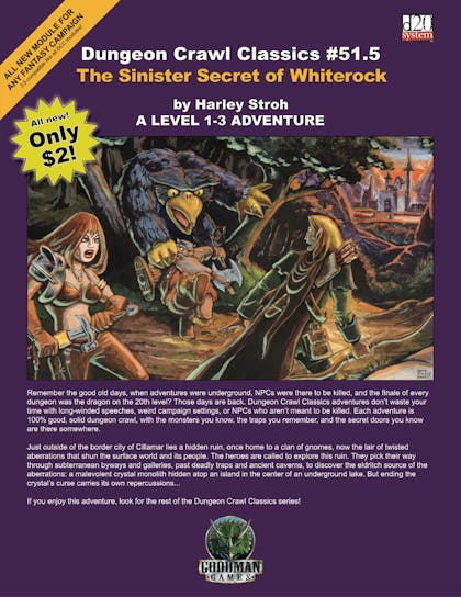 Dungeon Crawl Classics #51.5: Sinister Secret of Whiterock