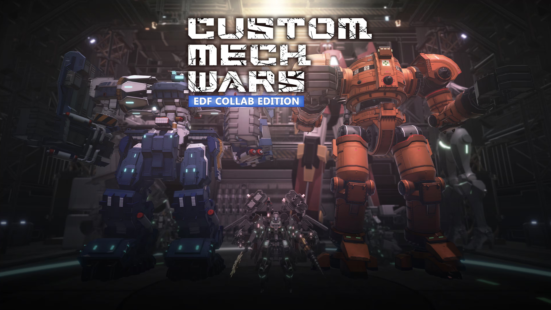 CUSTOM MECH WARS EARTH DEFENSE FORCE COLLAB EDITION