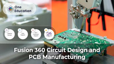 Fusion 360 Circuit Design and PCB Manufacturing