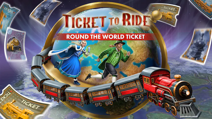 Product cover for Ticket to Ride - Round the World Ticket