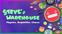 Product cover for Steve's Warehouse: Physics. Roguelike. Chaos.