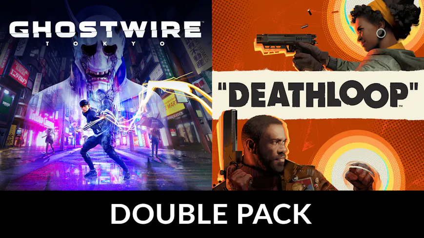 Product cover for Ghostwire: Tokyo & DEATHLOOP Double Pack