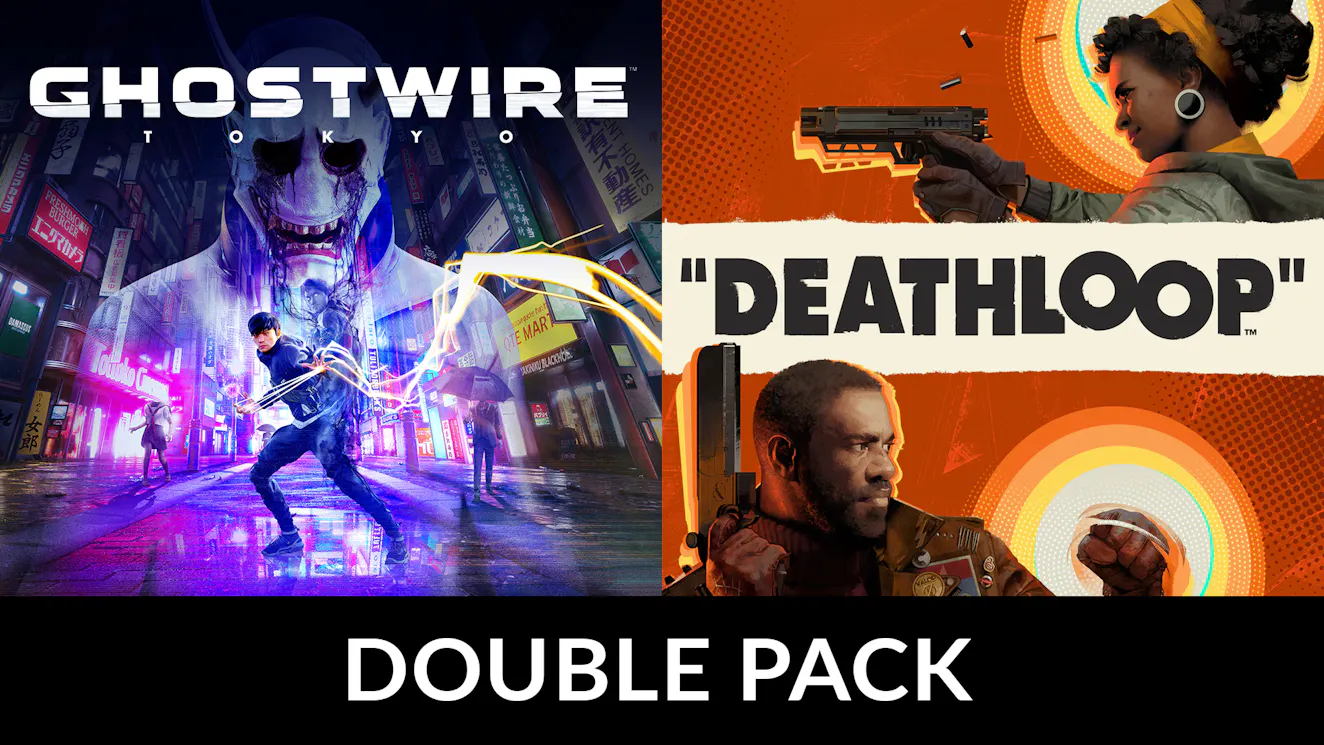 Product cover for Ghostwire: Tokyo & DEATHLOOP Double Pack