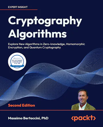 Product cover for Cryptography Algorithms - Second Edition