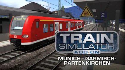 Product cover for Train Simulator: Munich - Garmisch-Partenkirchen Route Add-On - DLC
