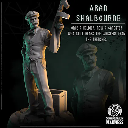 Aran Shalbourne - Cthulhu Investigator