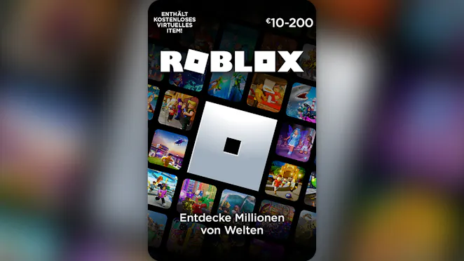 1 Robux Card Roblox Digital Gift Card Robux (DE) - €10 | Roblox | Fanatical