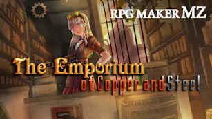 Product cover for RPG Maker MZ - The Emporium of Copper and Steel - DLC