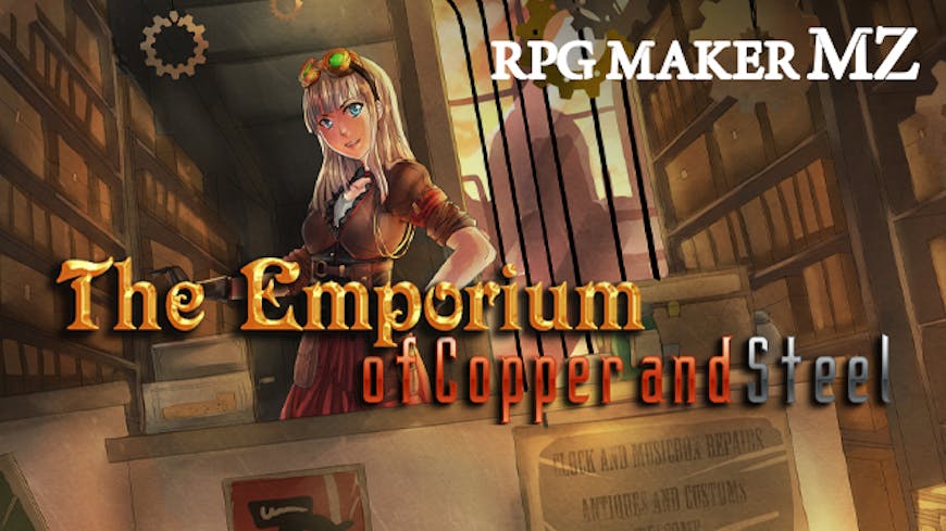 Product cover for RPG Maker MZ - The Emporium of Copper and Steel