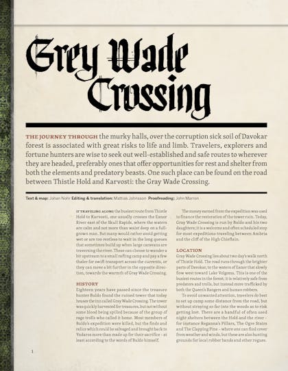 Gray Wade Crossing