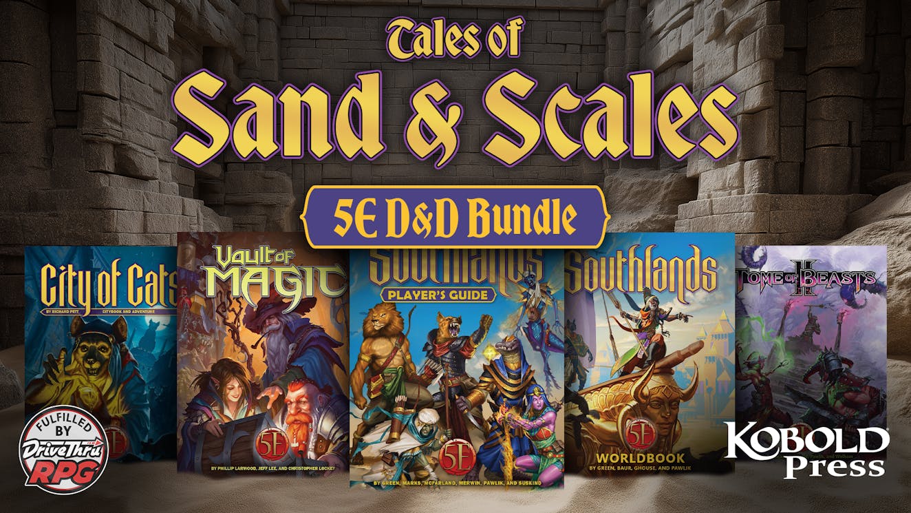 Product cover for Tales of Sand & Scales 5E D&D Bundle