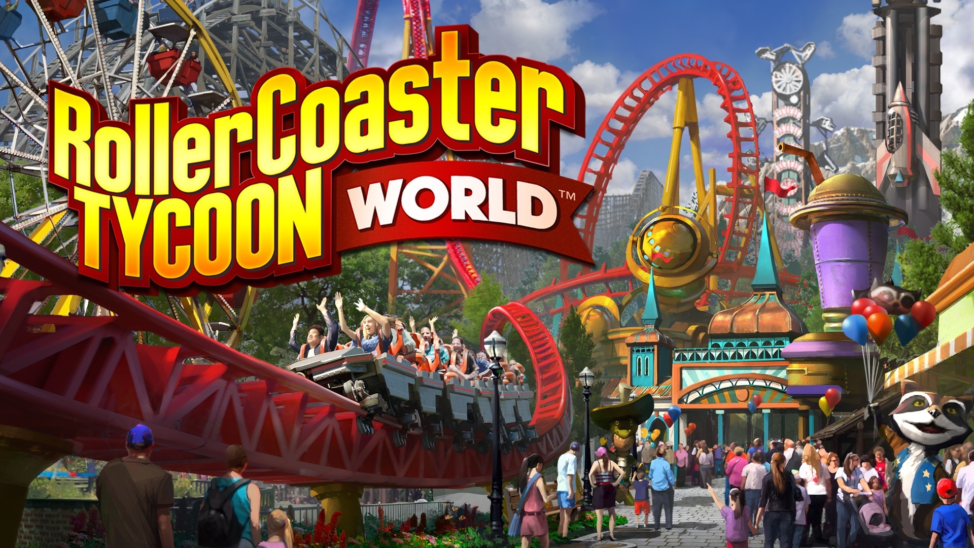 planet coaster vs rollercoaster tycoon world
