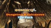 Product cover for RPG Maker VX Ace: Dungeons and Volcanoes Tile Pack DLC