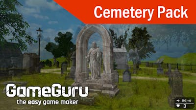 GameGuru - Cemetery Pack - DLC