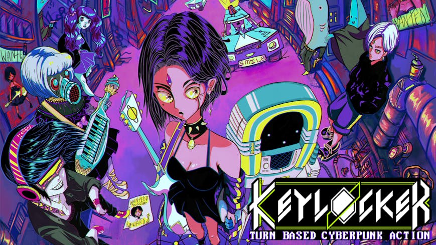 Keylocker | Turn Based Cyberpunk Action