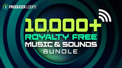 10,000+ Royalty Free Music & Sounds Bundle