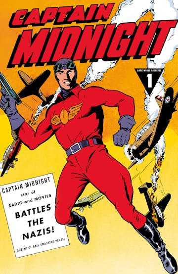 Product cover for Captain Midnight Archives Volume 1: Captain Midnight Battles the Nazis