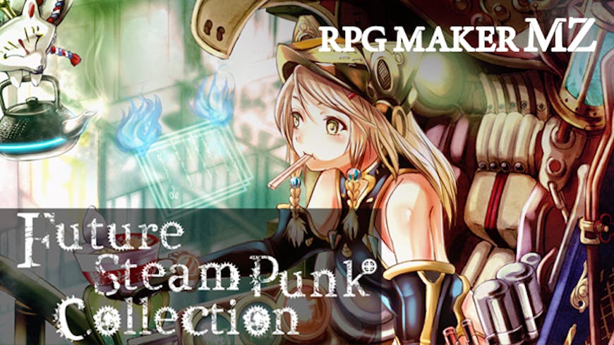 Product cover for RPG Maker MZ - Future Steam Punk