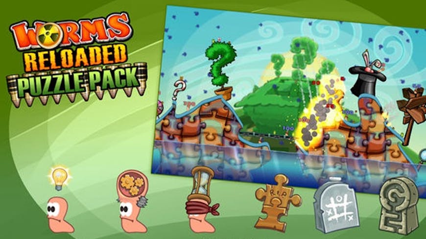 Product cover for Worms Reloaded: Puzzle Pack DLC