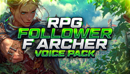 RPG Follower - F Archer Voice Pack