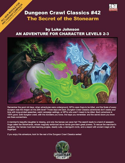 Dungeon Crawl Classics #42: Secret of the Stonearm